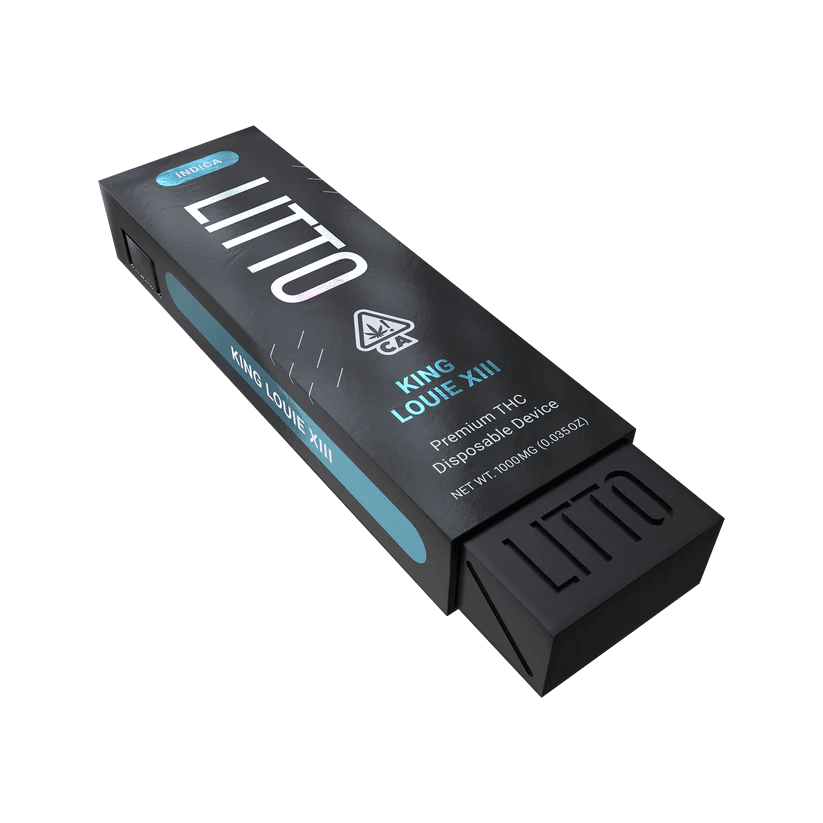Litto Disposable Vape – 1 Gram - King Louie XIII (Indica)