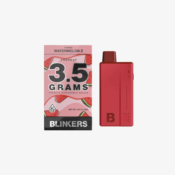 Blinkers 3.5 Gram Disposable Vape - Watermelon Z (Hybrid)